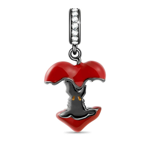 Pingente em Prata 925 - Charm My Life Maçã Mordida