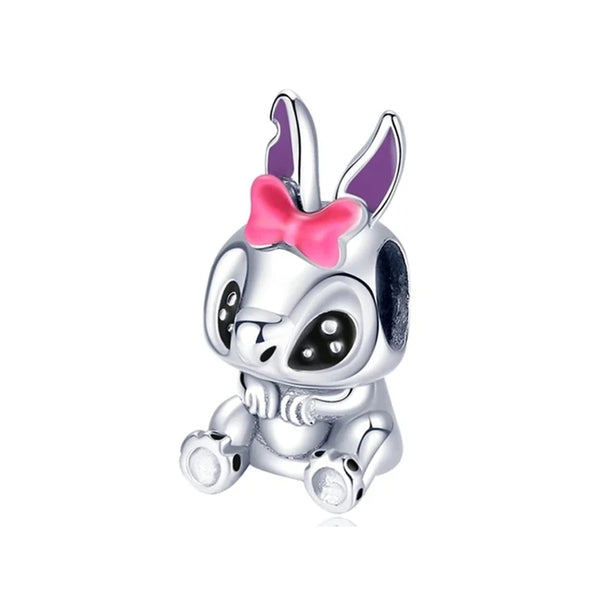 Berloque em Prata 925 - Charm My Life Angel Orelhas de Coelho