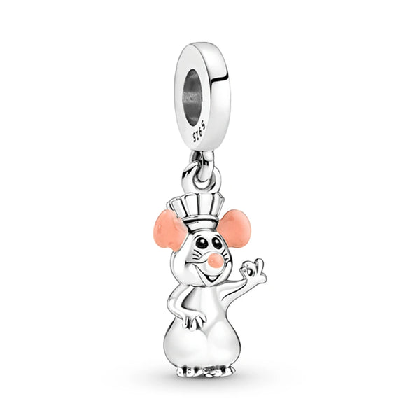 Pingente em Prata 925 - Charm My Life Remy Chef Ratatouille