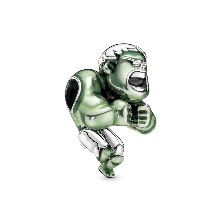 Berloque em prata - Charm Vingadores Hulk