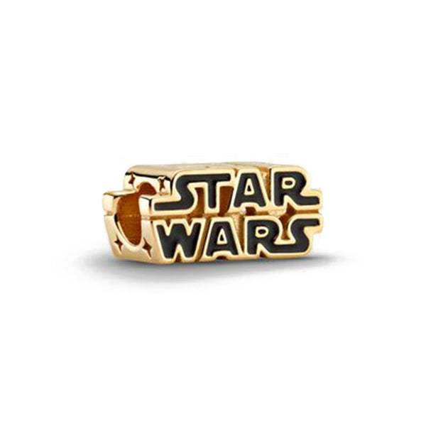 Berloque em prata - Charm 3D Star Wars Gold