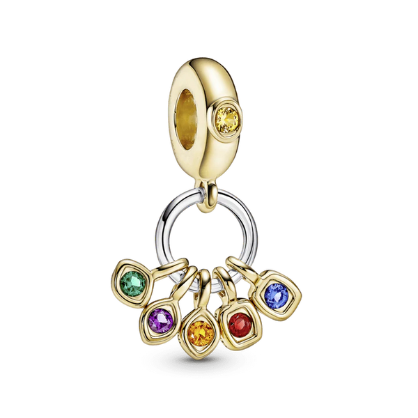 Berloque em prata - Charm Vingadores Joias do Infinito