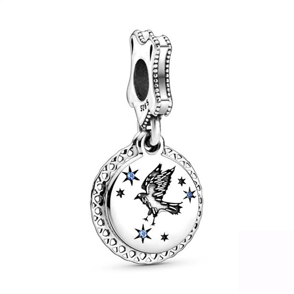 Pendente em prata - Charm Brasão Corvinal Harry Potter