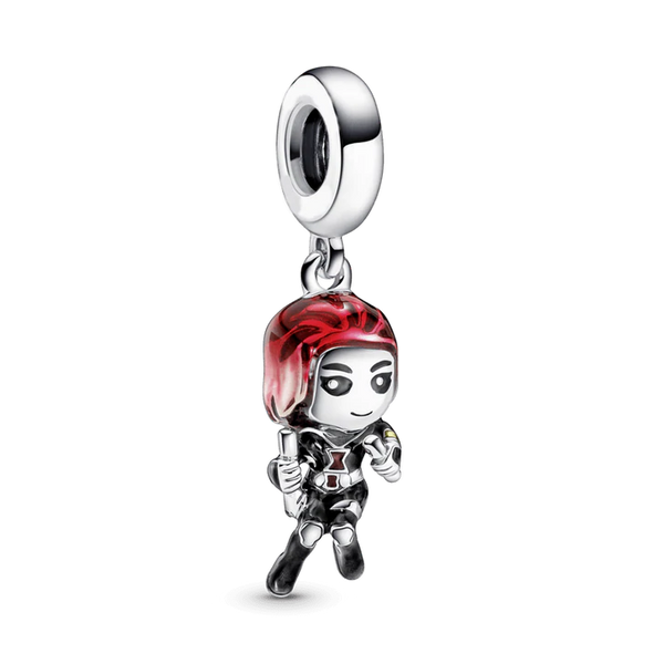 Pendente em prata - Charm Vingadores Viuva Negra