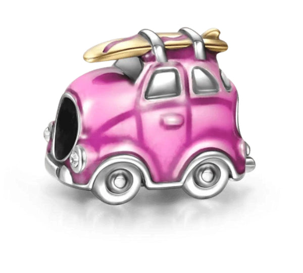 Berloque em prata - Charm My Life Barbie Adventure Camping