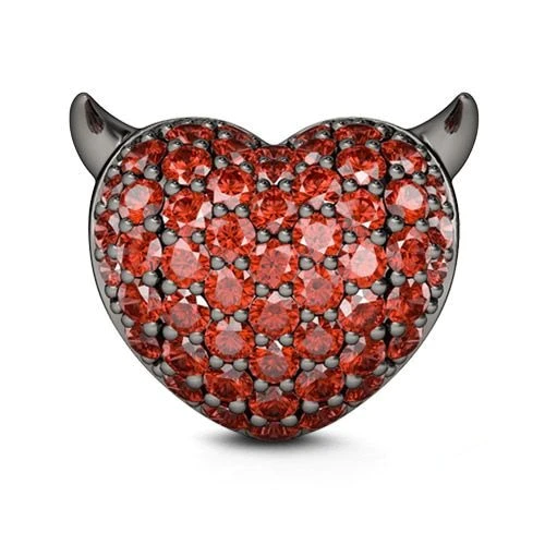Berloque em Prata 925 - Charm My Life Devil Red