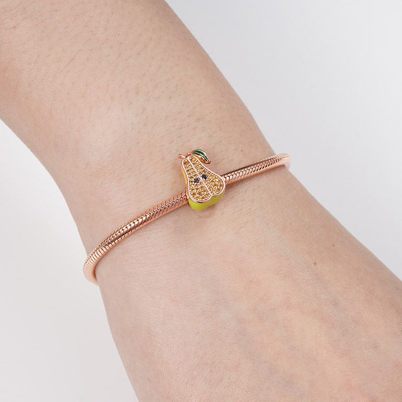 Berloque em Prata 925 - Charm My Life Pêra