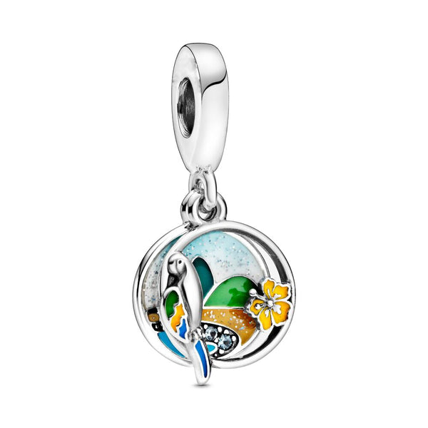 Pingente em prata 925 - Charm My Life Arara