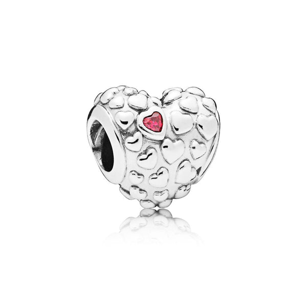 Berloque em Prata - Charm My Life My Love