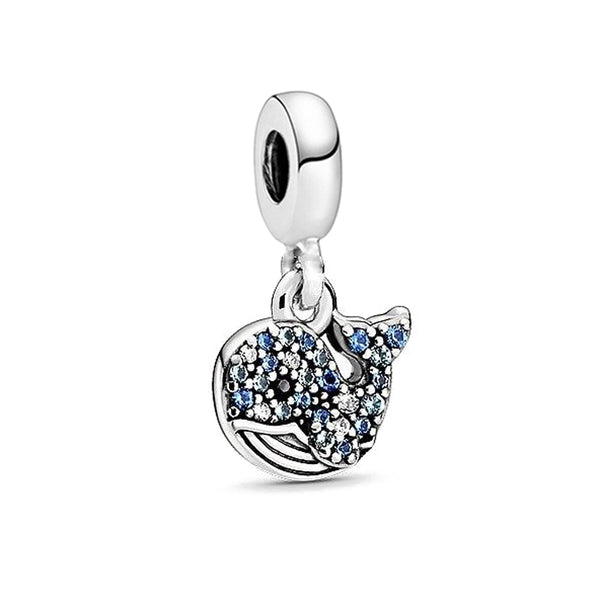 Pendente em prata 925 - Charm My Life Baleia