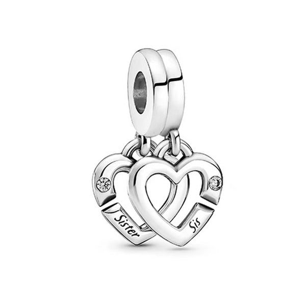 Berloque em prata - Charm My Life Irmãs