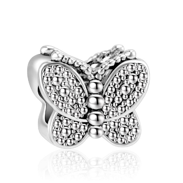 Berloque em Prata - Charm My Life Borboleta