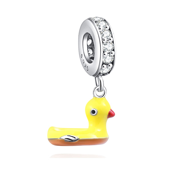 Berloque em prata - Charm My Life Patinho