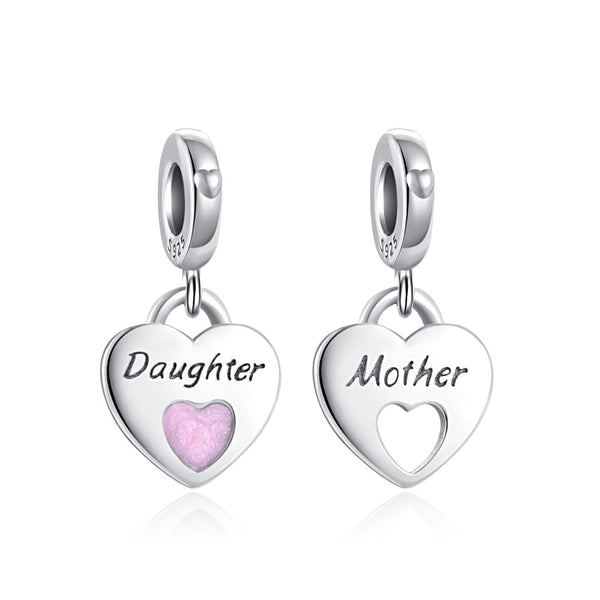 Berloque em prata - Charm My Life Mãe e Filha