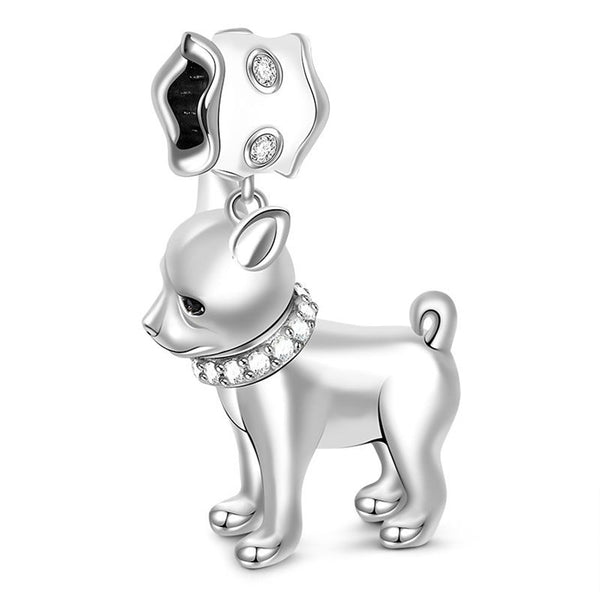 Pingente em Prata - Charm My Life Meu Cachorro