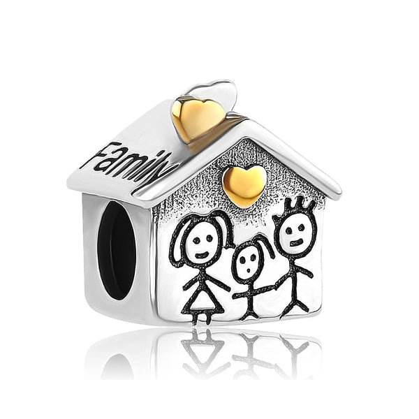 Berloque em prata - Charm My Life Lar