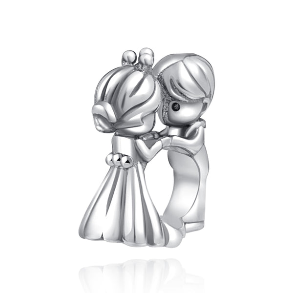 Berloque em Prata - Charm My Life Casal
