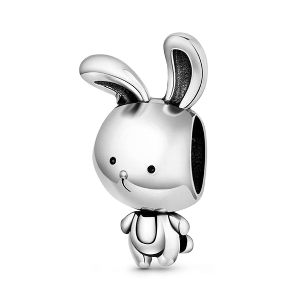 Berloque em prata - Charm My Life Coelho