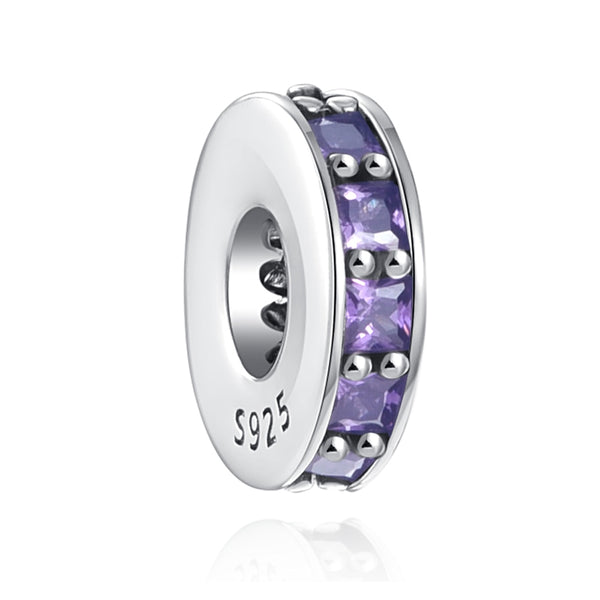 Berloque em prata - Charm My Life Brilhante Violeta