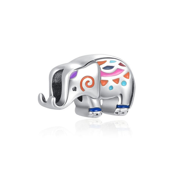 Berloque em Prata - Charm My Life Elefante da Fortuna