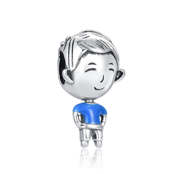 Berloque em Prata - Charm My Life Menino