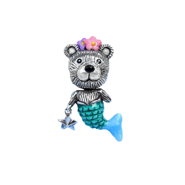 Berloque em prata - Charm My Life Cute Sereia