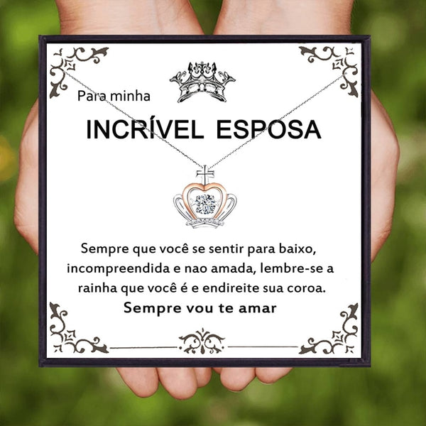 Colar - Para Minha Incrível Esposa