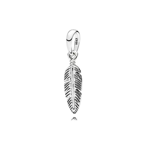 Berloque em Prata - Charm My Life Pluma