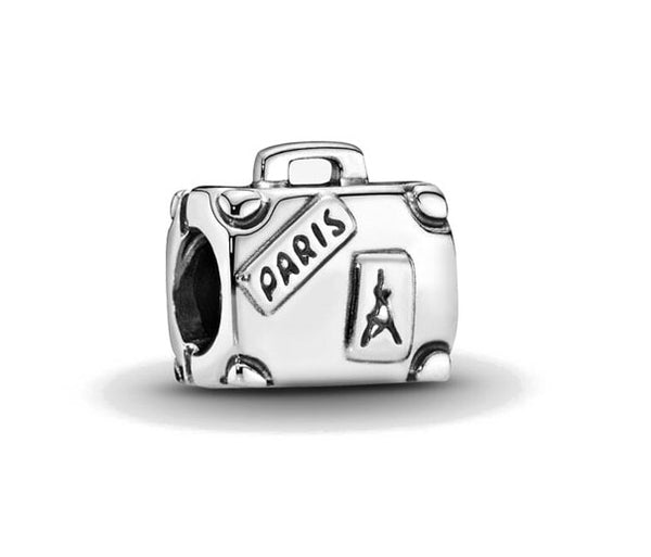 Berloque em Prata 925 - Charm My Life Viagem Paris