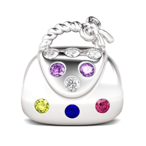 Berloque em Prata - Charm My Life Bolsa