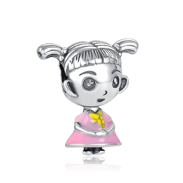 Berloque em Prata - Charm My Life Menina