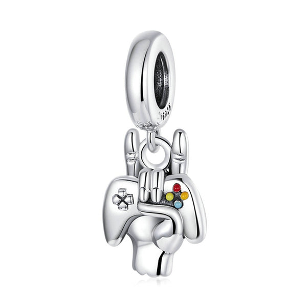 Pendente em Prata - Charm My Life Jogos/game
