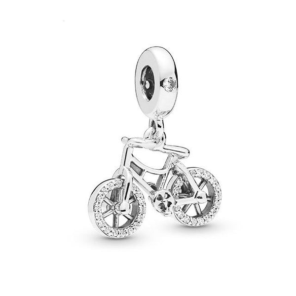 Berloque em prata - Charm My Life Bicicleta