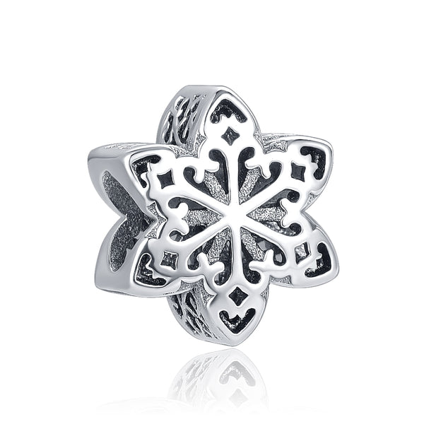 Berloque em Prata - Charm My Life Floco de Neve