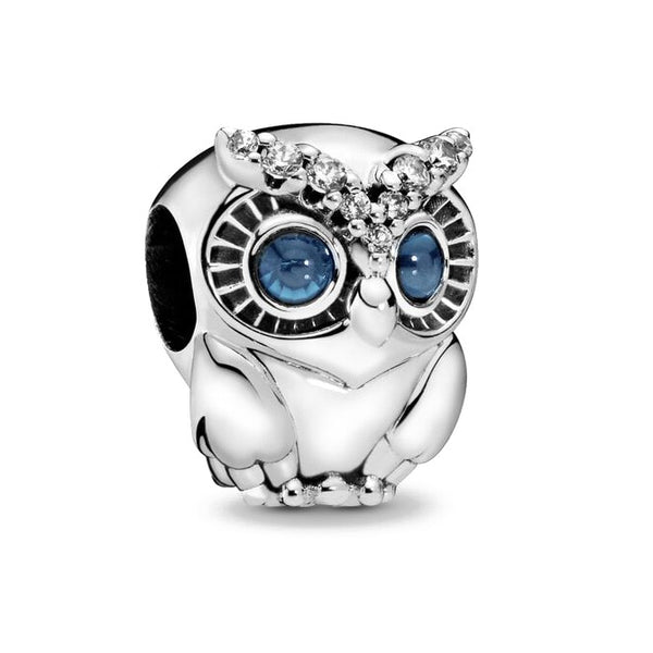 Berloque em prata - Charm My Life Coruja