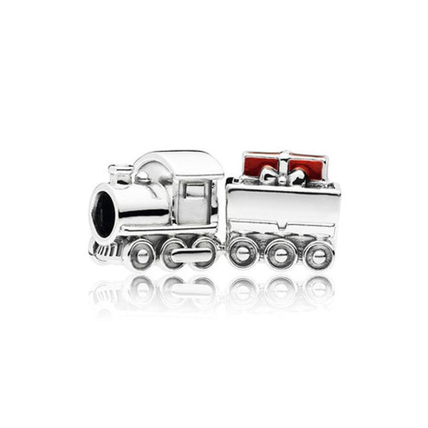 Berloque em prata 925 - Charm My Life Trenzinho de Natal