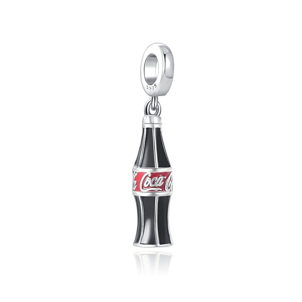 Berloque Pingente em prata - Charm My Life Coca