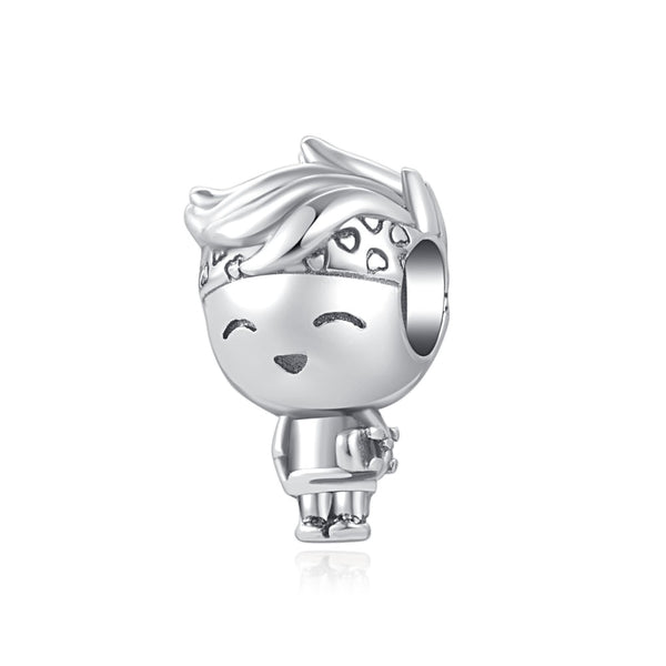 Berloque em prata - Charm My Life Menino
