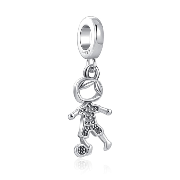 Pendente em Prata - Charm My Life Menino