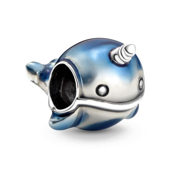 Berloque em prata 925 - Charm My Life Coleção Ocean Baleia