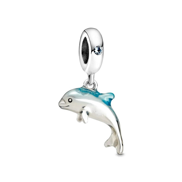 Pingente em prata 925 - Charm My Life Coleção Ocean Golfinho