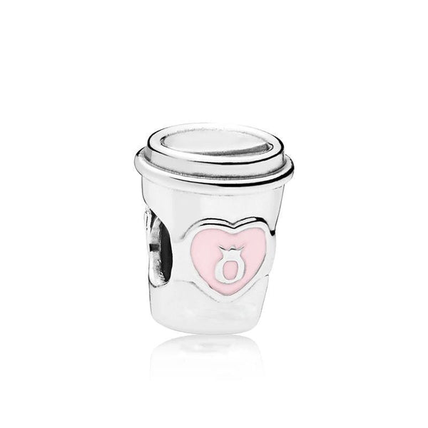Berloque em prata - Charm My Life Coffee