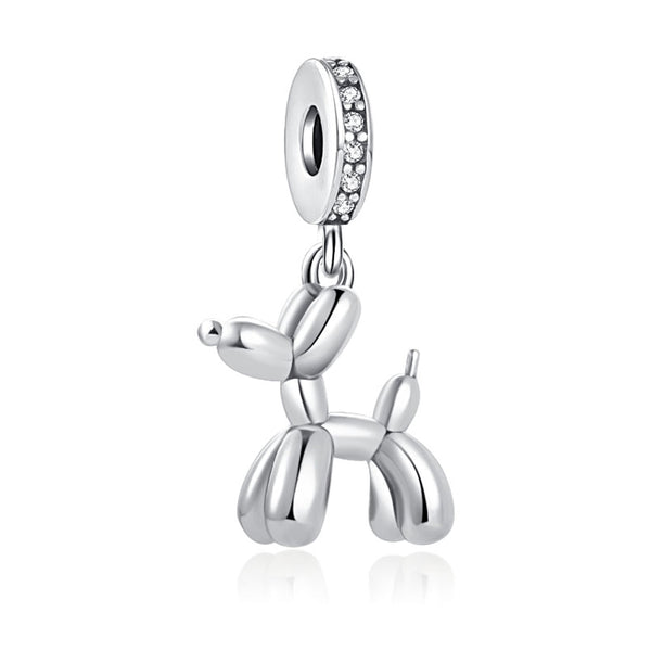 Berloque em prata - Charm My Life Dog Cachorro Poodle