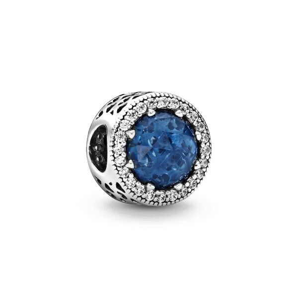 Berloque em prata - Charm My Life Radiante Azul