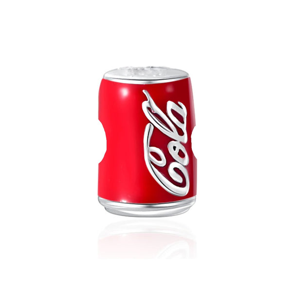 Berloque em prata - Charm My Life Coca