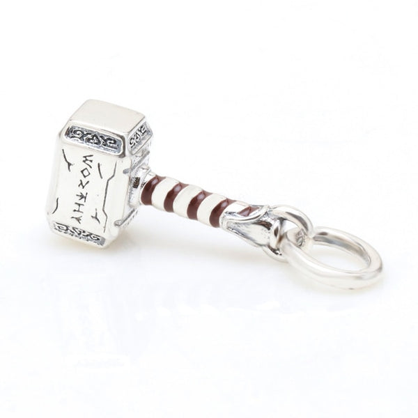 Berloque em prata - Charm Vingadores Martelo Thor