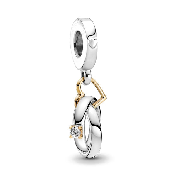 Pingente em Prata - Charm My Life Aliança de Amor