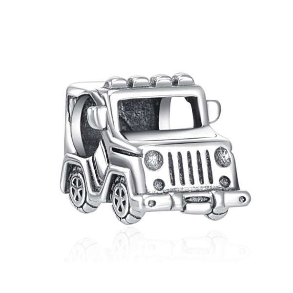 Berloque em prata - Charm My Life Jeep