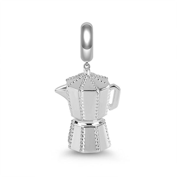 Berloque em prata - Charm My Life Café