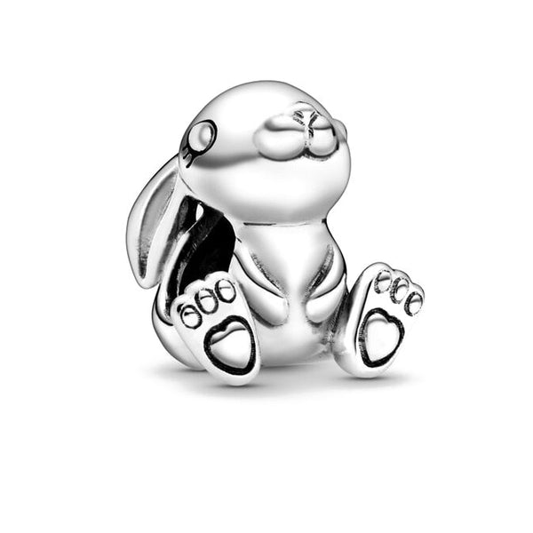 Berloque em prata - Charm My Life Coelho